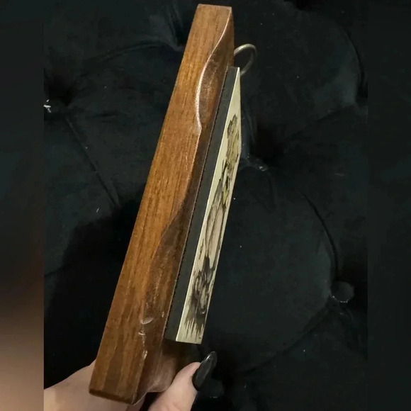 Vintage Hummel Wood Wall Plaques Made in USA German Boy & Girl Sisters Brothers - Picture 8 of 13